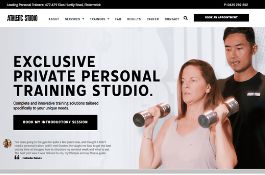 WordPress Website for Personal Training Studio